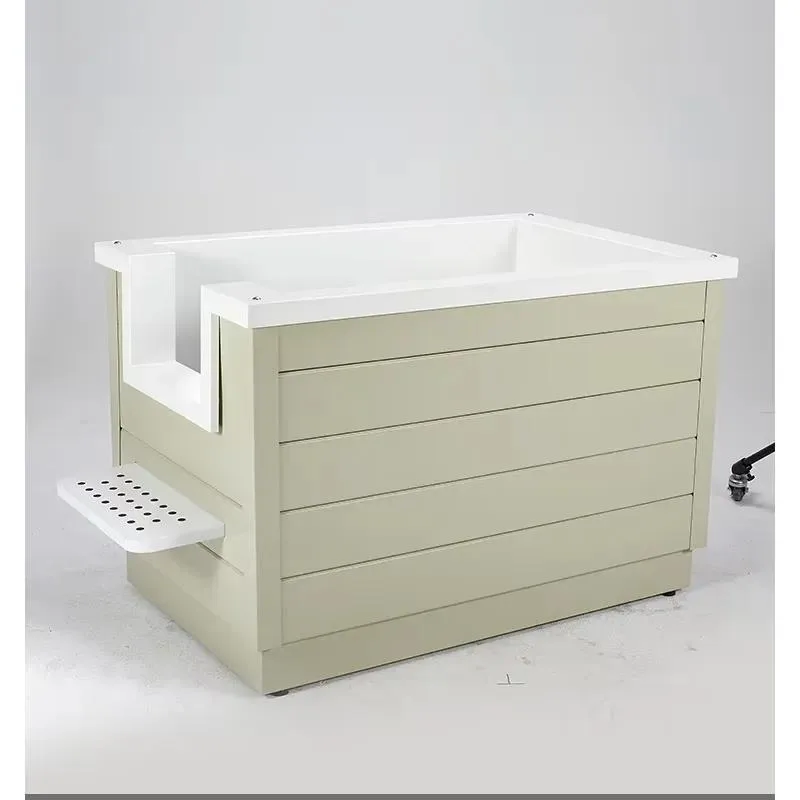 Luxury Eco Friendly Antibacterial Modern Pet Grooming Tub Made of Iron and Rubber