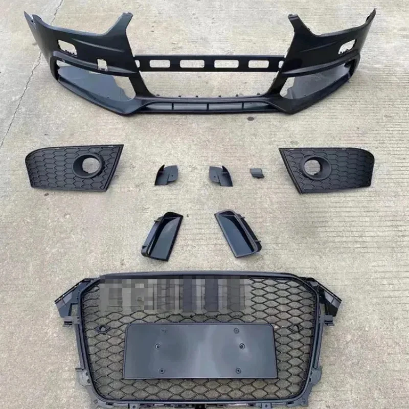 

A4L Classic Auto Front Bumper with Grille And Lower Spoiler Body Kit for Vehicle Enhancement