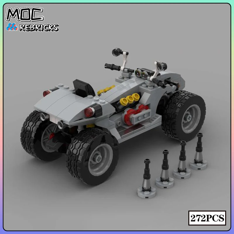 

Military Series MOC Bricks Small Off-road Motorcycle Building Block Model Intellectual Education DIY Boy Toys Christmas Gifts