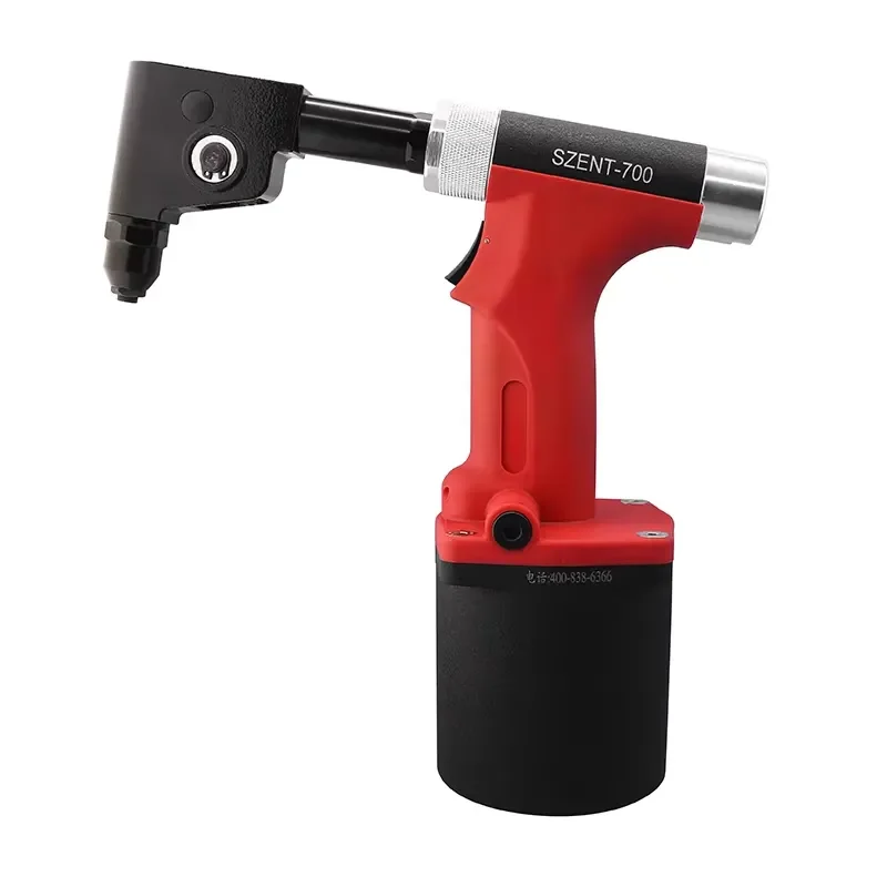 Industrial Grade 90 Degree Right Angle Pneumatic Rivet for Elbow Hydraulic Stainless Steel Blind Riveting Tool 4.0-6.4mm