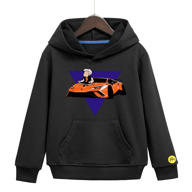 

Merch A4 Gelik Lamba Hoodies Boy Girl Autumn Cartoon А4 Ламба Kids Sweatshirt Casual Long Sleeve Caotton Pullover Hooded