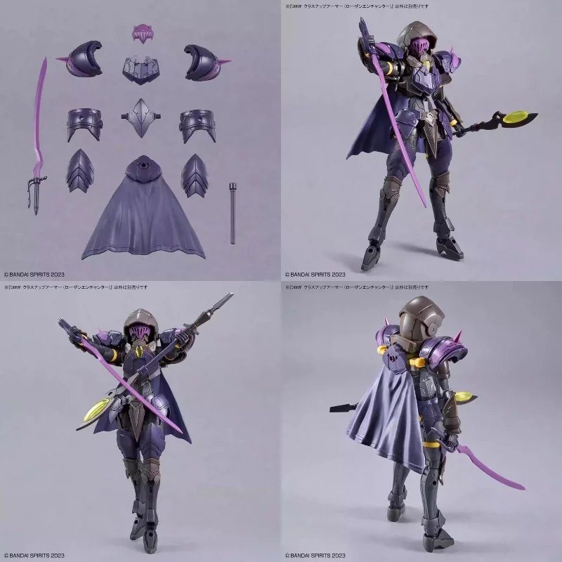 In Voorraad Nieuwe Authentieke Bandai 30 Minuten Fantasy Class Up Armor Rosan Wizard Actiefiguren Model Speelgoed Verrassing Cool Gift Figuren