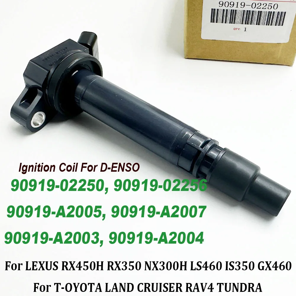 90919-02250 90919-02256 Ignition Coil 673-1309 90919-A2005 For L-EXUS ES300H RX450H ES350 RX350 GS300 RC350 GS450H NX300H IS350