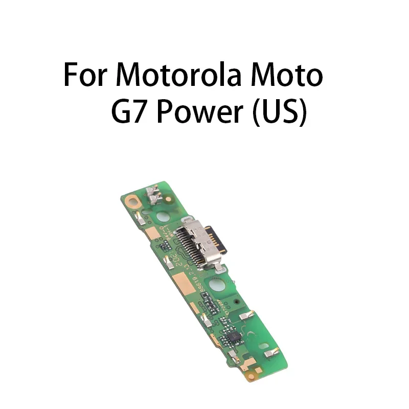 Gefensi Org USB Charge Port Jack Dock Connector Charging Board For Motorola Moto G7 Power(US Version)
