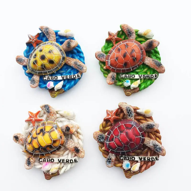 Australia Great Barrier Reef Ocean Wind Tourism Commemorative Decoration Crafts Gift 3D Turtle Magnet Fridge Magnet