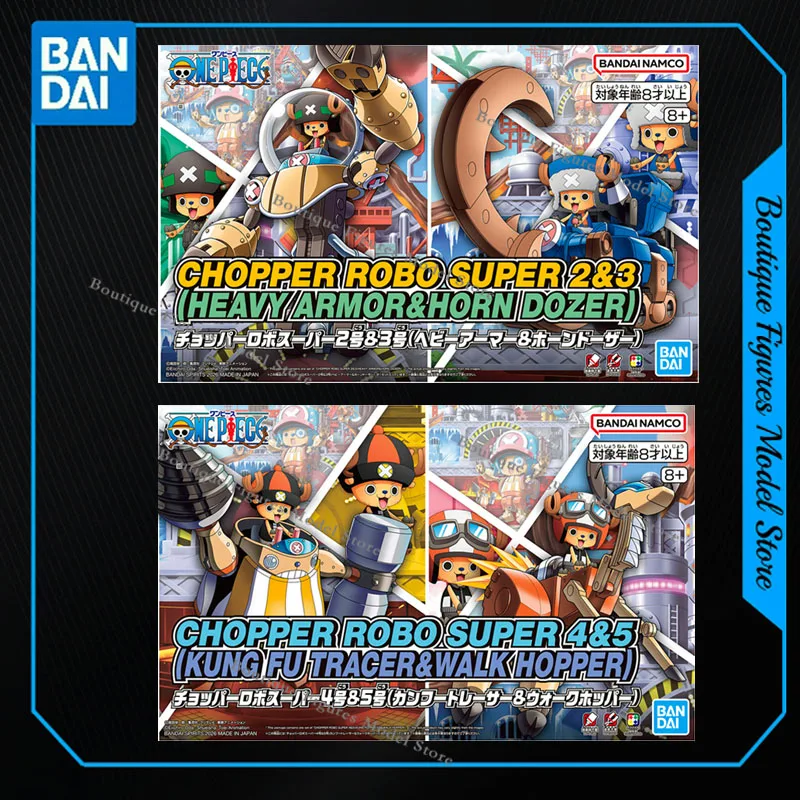 

Оригинальные фигурки Bandai ONE PIECE: Чоппер, Робо Супер 2&3, 4&5, Минерва. Аниме-фигурки, игрушки, подарки, модели, украшения.