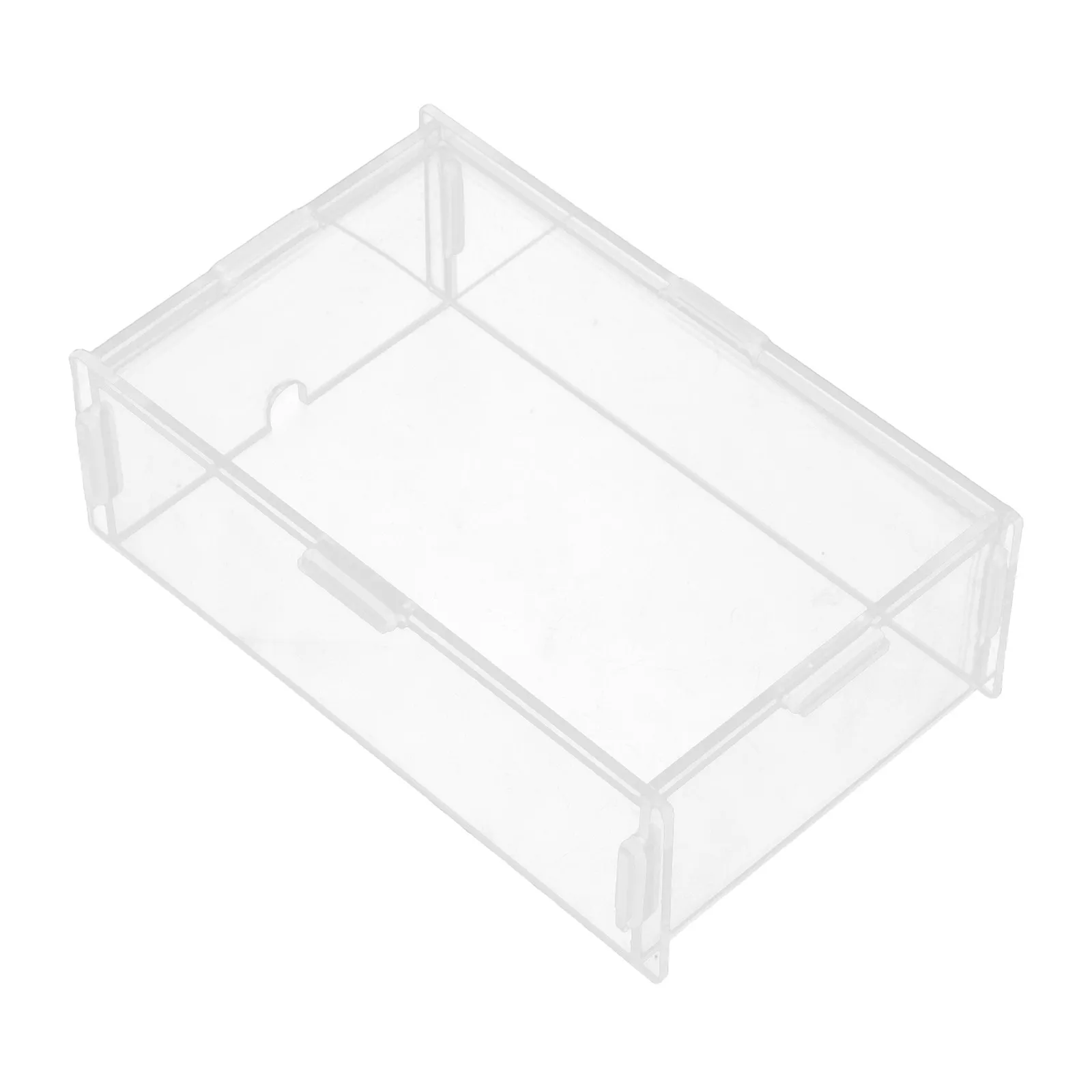 Acrylic Desktop Computer Mouse Cover Clear Protective Case Dustproof Scratch Resistant Waterproof for Home Office Laptop Gaming