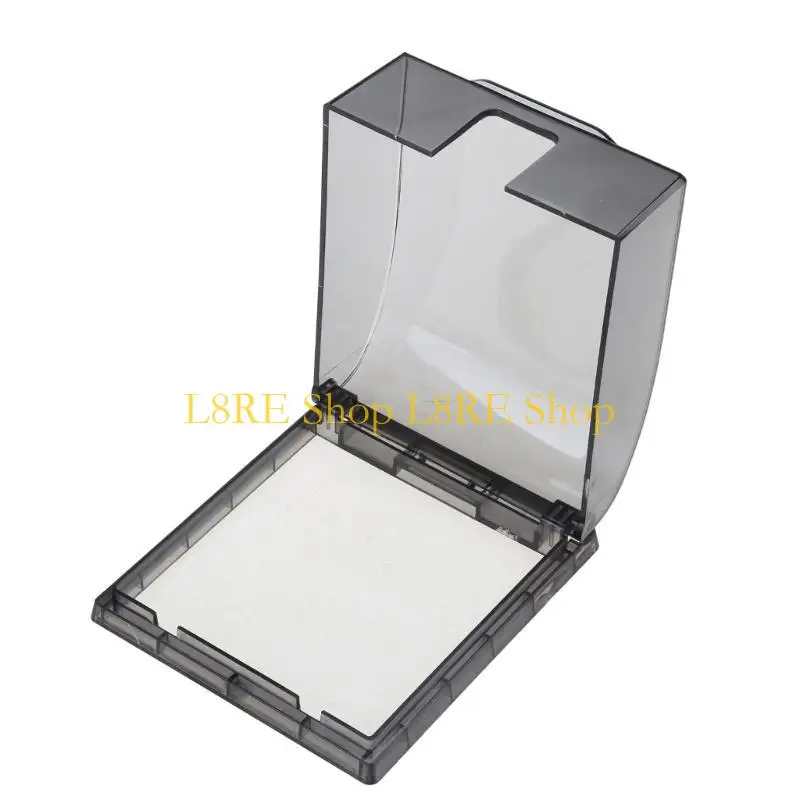 L8RE Self-adhesive Waterproof Box 86 Type Socket for Protection Cover Toilet Switch C