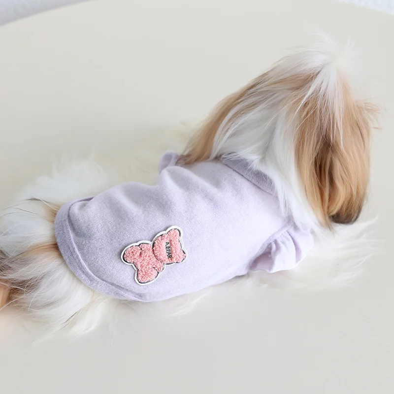 Otoño e Invierno nuevo oso de peluche suéter de manga voladora ropa para perros y gatos ropa para mascotas Sudadera con capucha ropa para cachorros para perros pequeños