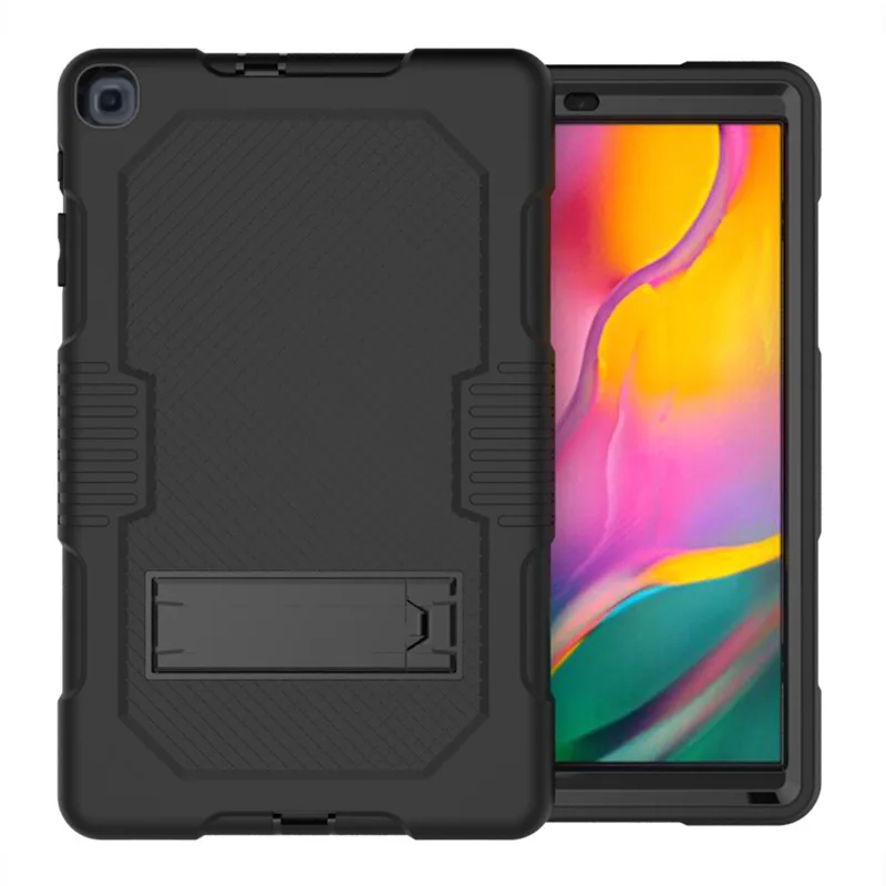 For Samsung Galaxy Tab A 2019 SM T510 T515 10.1 inch 2019 Case Cover Baby Safe Armor Shockproof Heavy Duty Silicone Hard Case