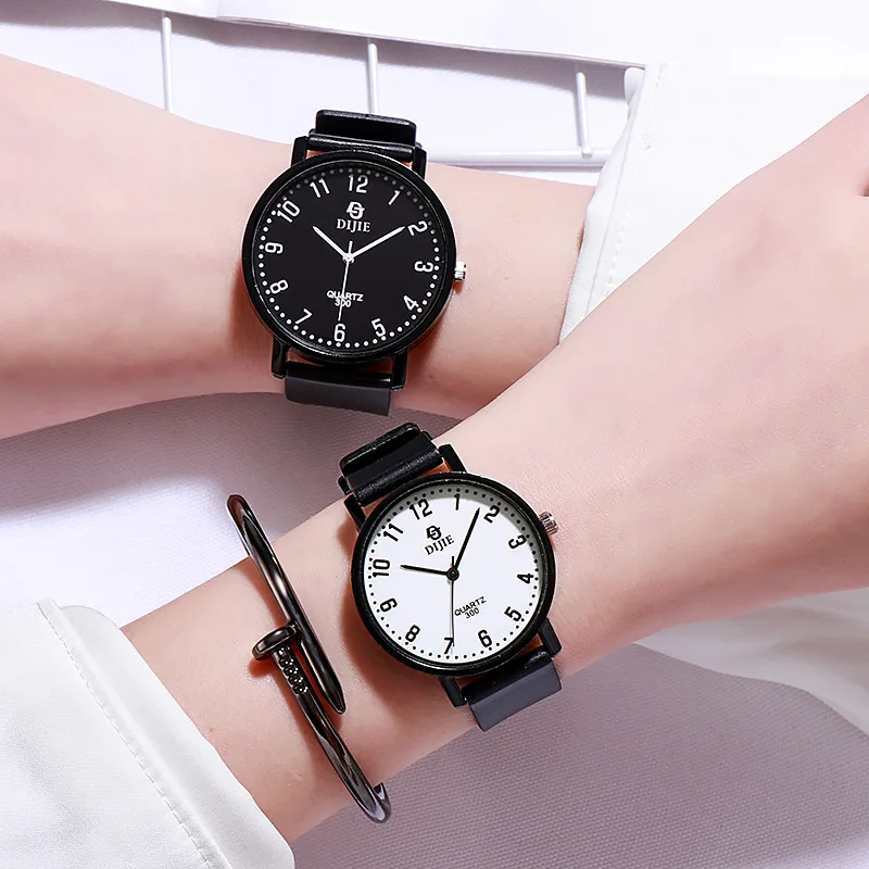 Best-selling quartz watch with high appearance level, trendy and simple student watch, luminous quartz watch