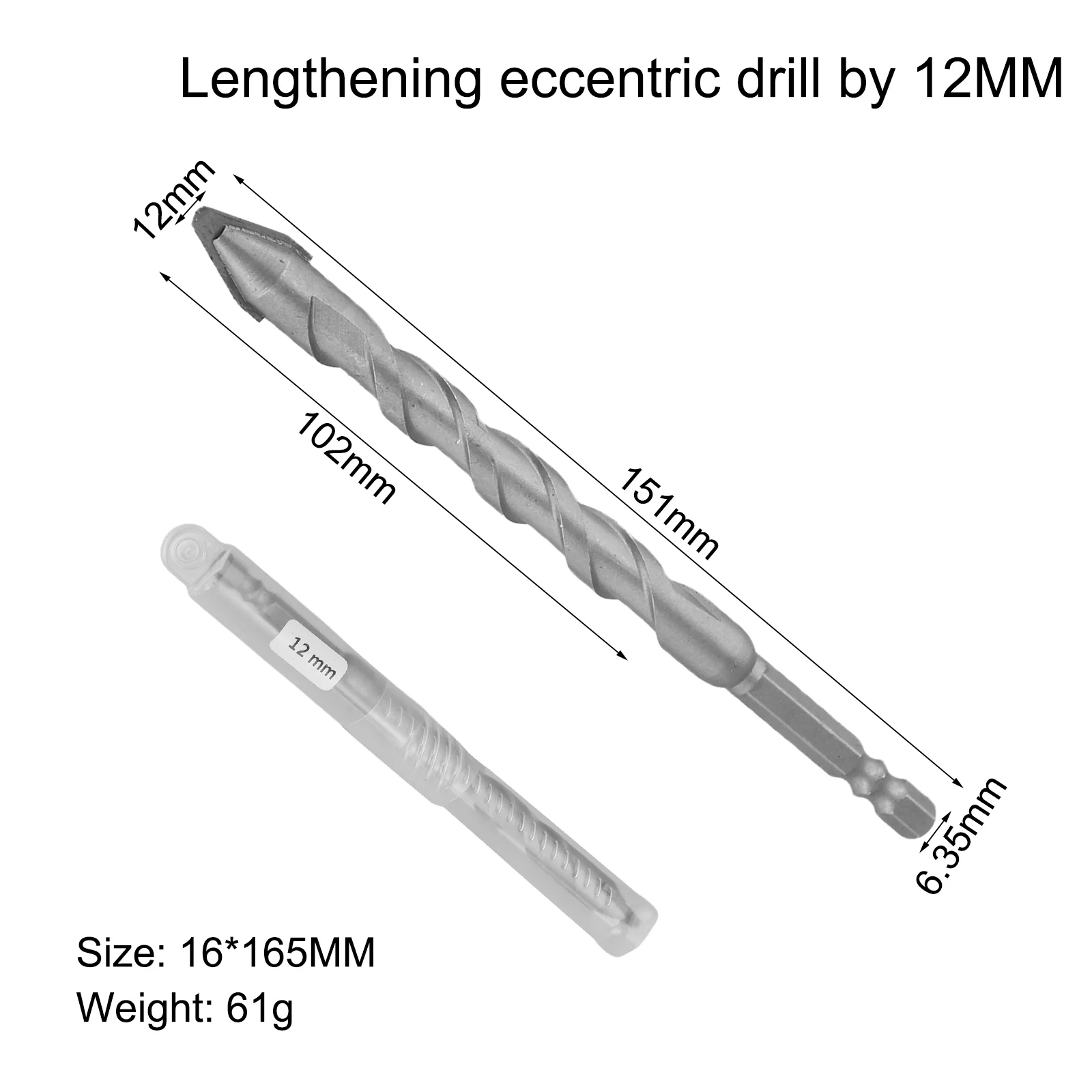 Staggered Edge Design Ceramictile Drilling Staggered Edge Design Staggered Edge Design Tilted Head Design Ceramictile Drilling