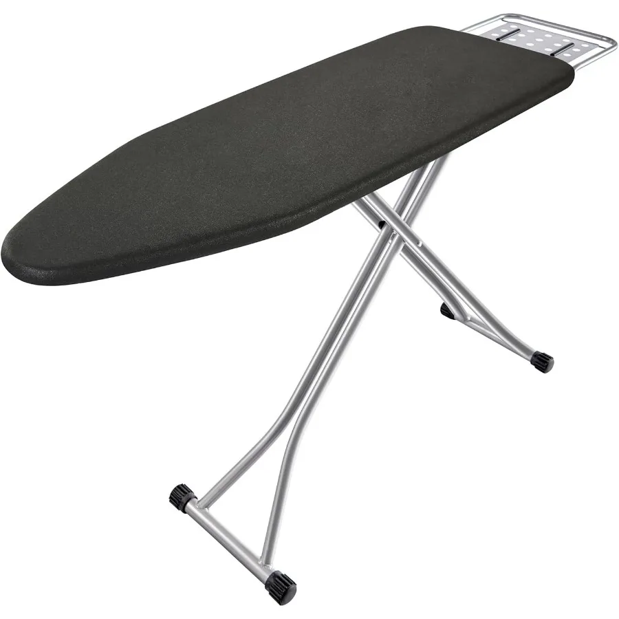 

Ironing Board, Heat Resistant Cover Iron Board with Steam Rest, Non-Slip Foldable Ironing Stand. Heavy Sturdy Metal Frame Legs I