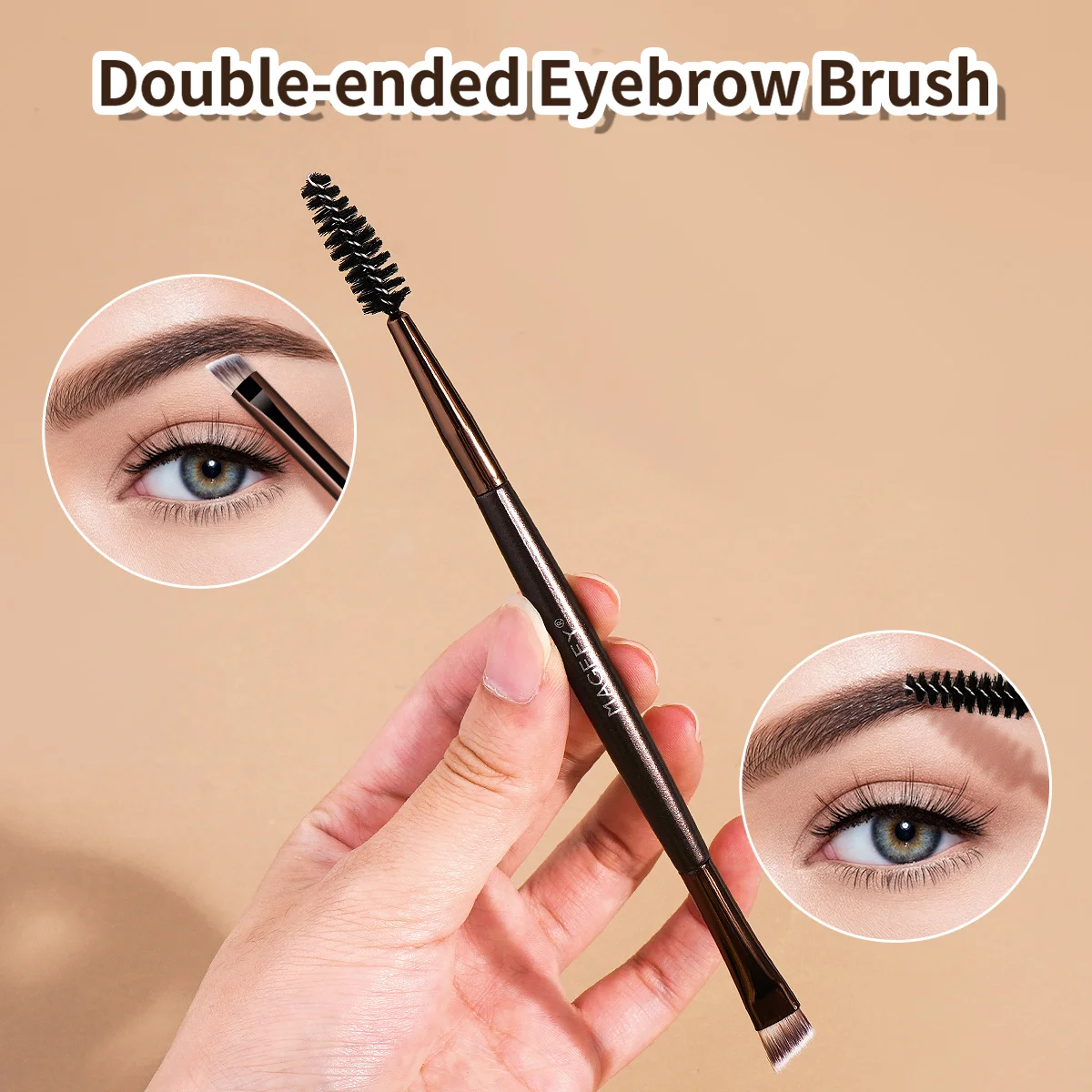 MAANGE アイメイクブラシ 13 個アイシャドウメイクブラシセットソフト人工毛アイシャドウ眉毛アイライナーブレンド用