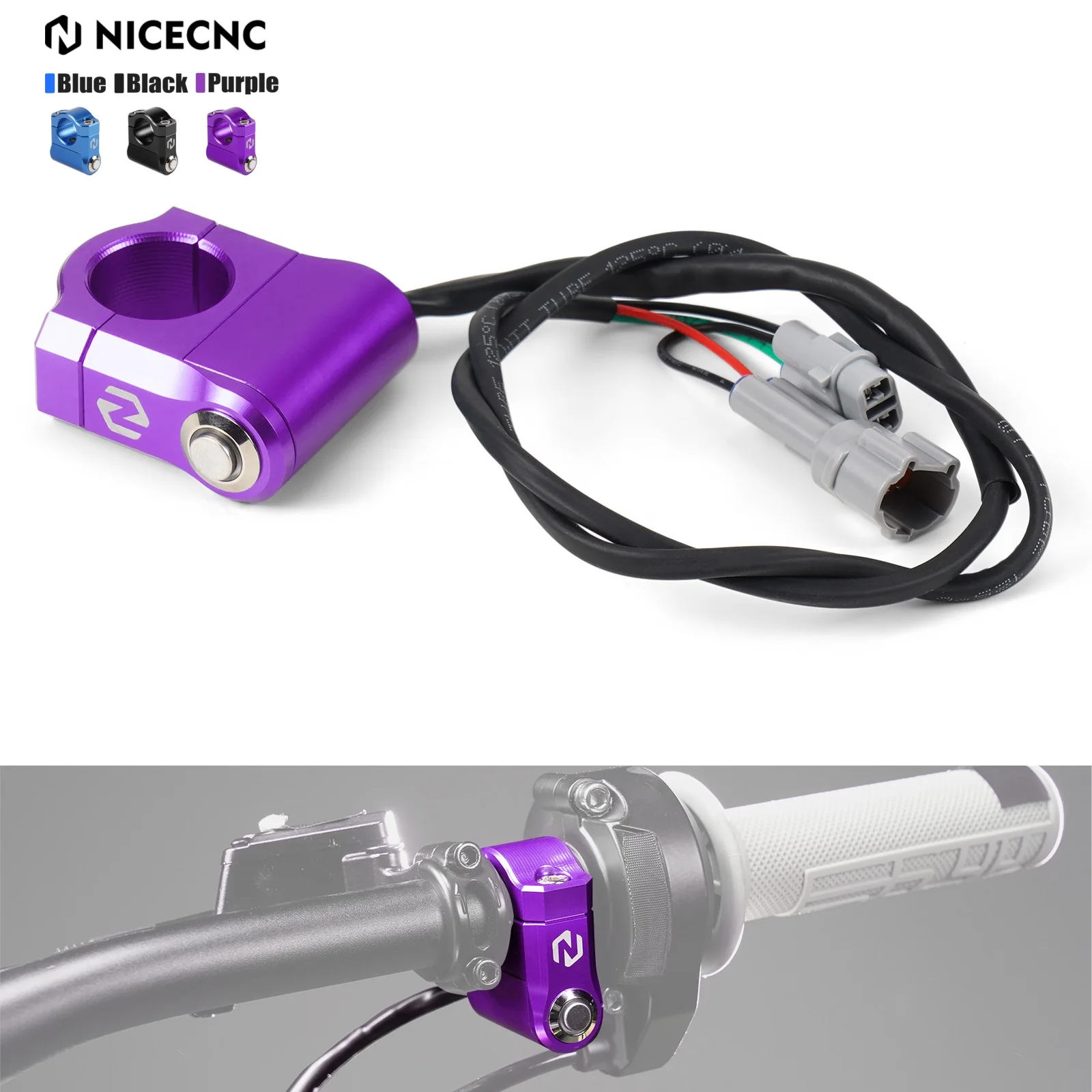 

NICECNC For Surron Light Bee X Plug & Play Headlight Switch Assembly For Sur-Ron Light Bee S L1E Segway X260 Electric Dirt Bike