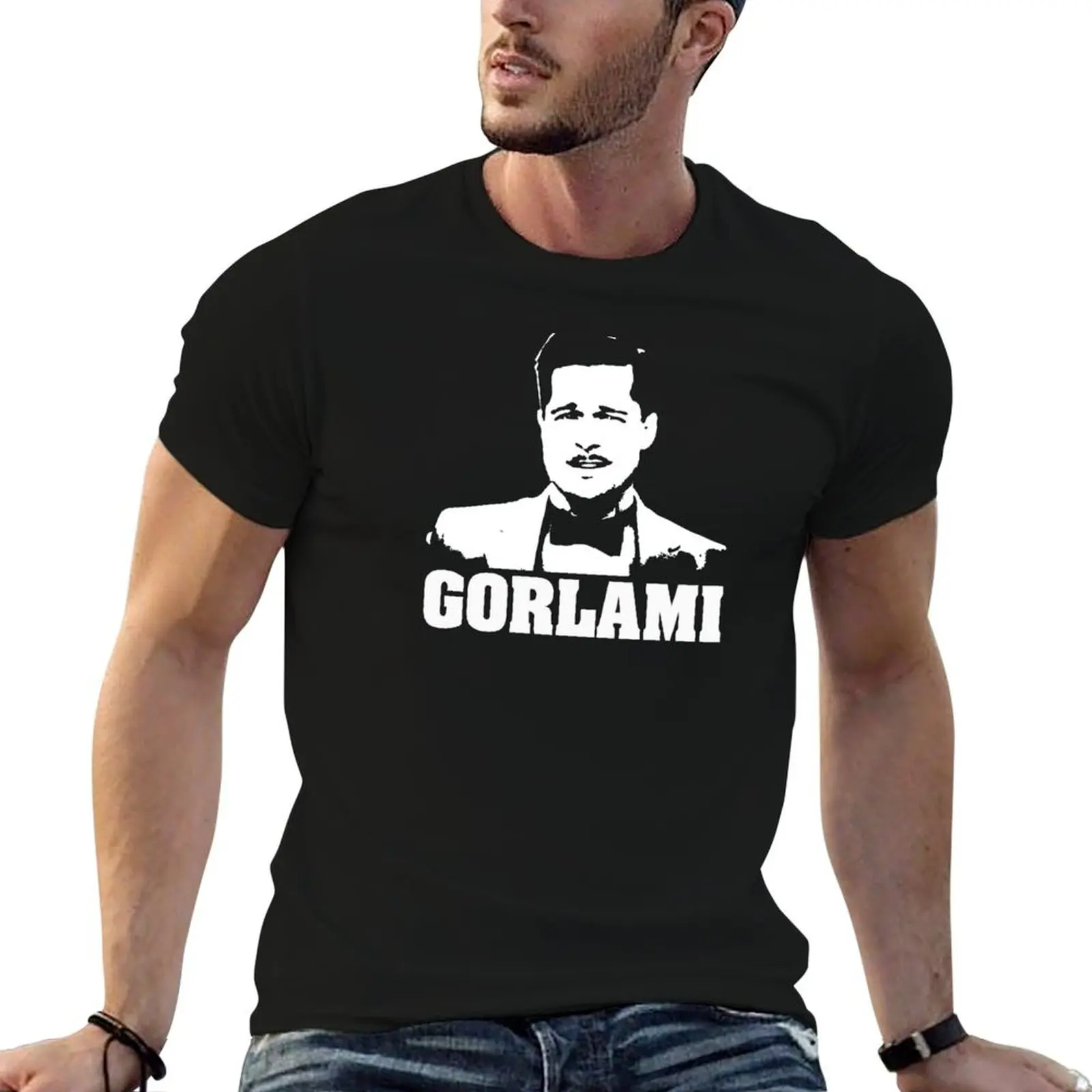 Camiseta Inglorious Basterds Aldo Raine Gorlami, camiseta para hombre, camisetas de algodón de alta calidad, camiseta 100% para hombre