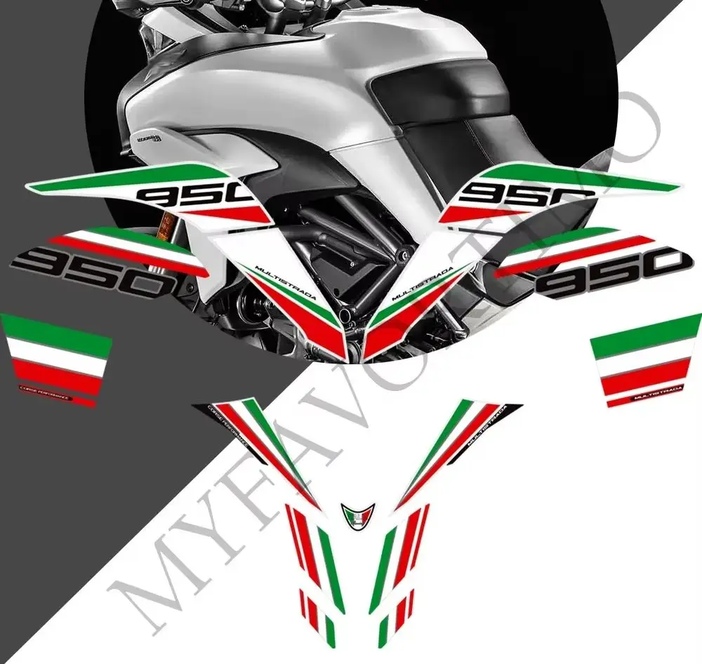 For MULTISTRADA 950 S 950S New Motorcycle Stickers Gas Fuel Oil Kit Knee