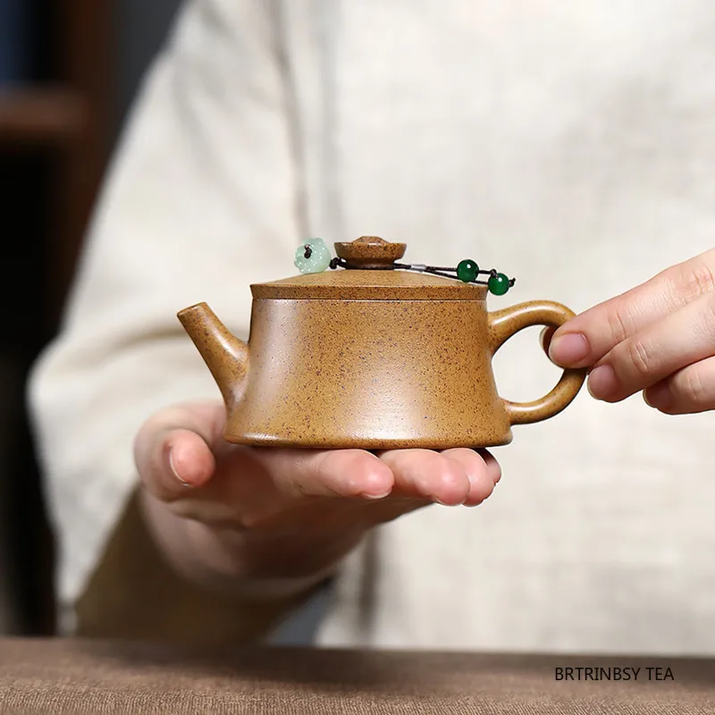 

90ml Chinese Yixing Purple Clay Teapot Household Small Capacity Kettle Tradition Beauty Zisha Tea Pot Tea Set Handmade Teaware