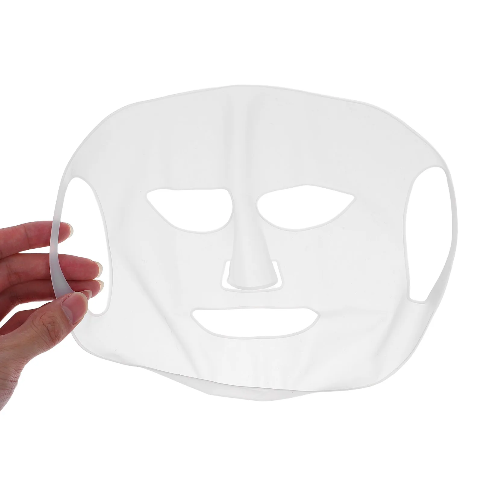 

5pcs Silicone Cover for Sheet Mask Reusable Elastic Beauty Tool Skin Skin Nourishment Nourishment Facial Accessory Steam