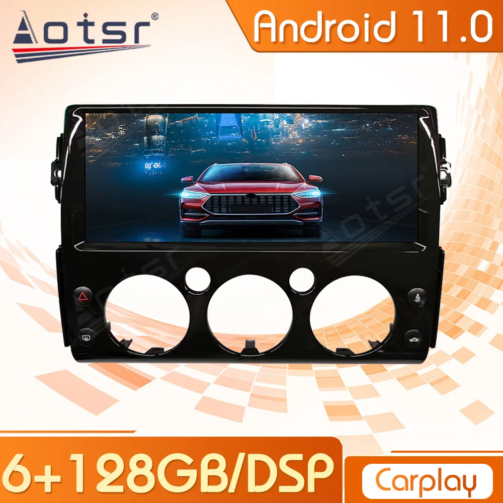 

128G Android Car Multimedia Audio Radio Tape Recorder Player Stereo For Toyota FJ Land Cruiser 2007-2017 GPS Navi Head Unit 1Din