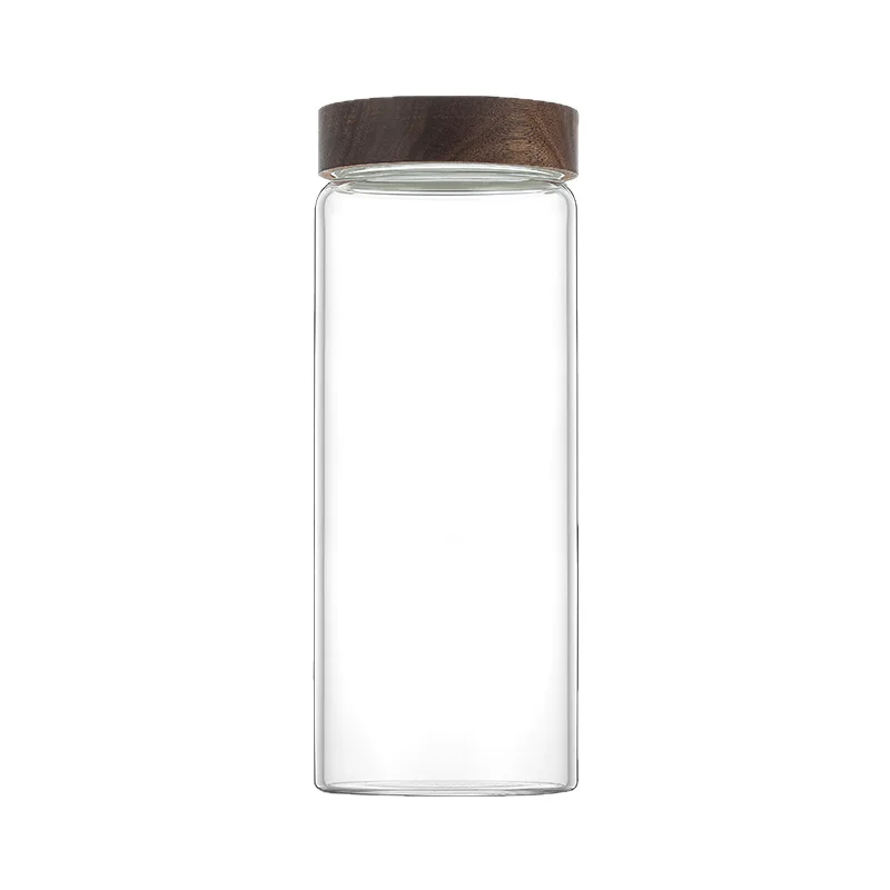 

2026 Coffee bean storage container storage box coffee powder sealed container storage canister glass