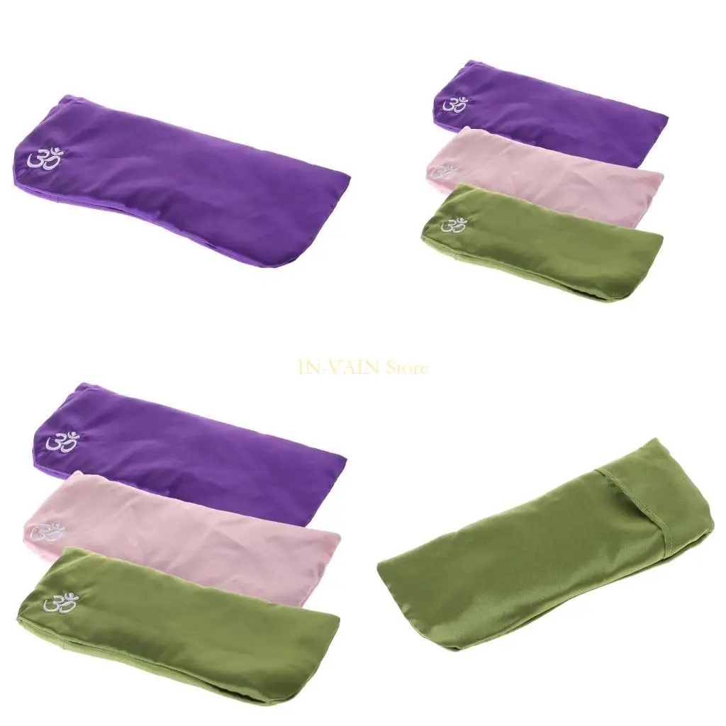 

Yoga Eye Pillow Silk Cassia Seed Lavender Relaxation Mask