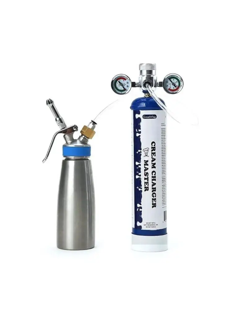 whipped-cream-pressure-regulator-valves-universal-metal-pressure-regulating-valves-m11-thread-with-hose-line-and-adapter