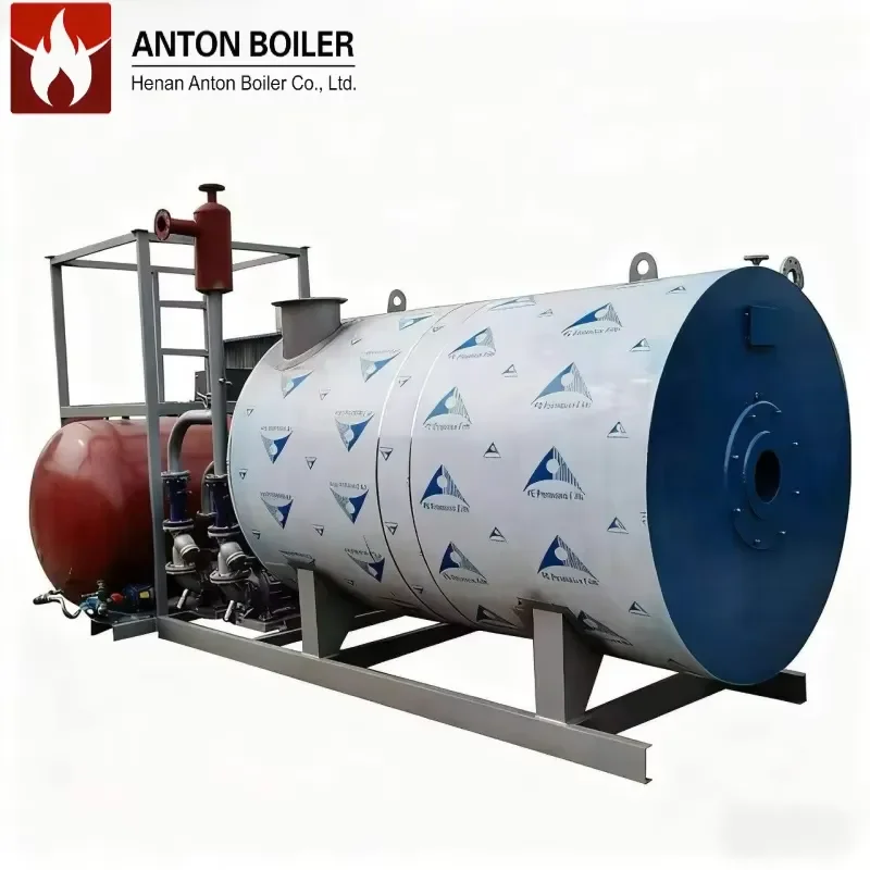 J ANTON BOILER High-Temperature Horizontal Fire-tube /Oil Fired Thermal Oil Heater Energy Saving High Safety for