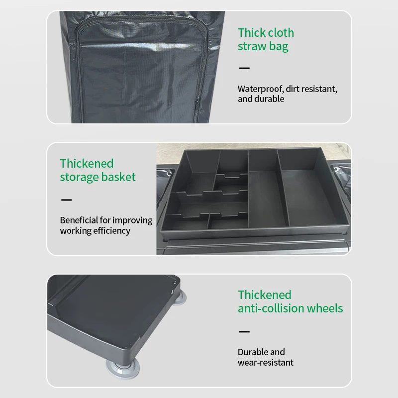 Cleaning Cart  Multifunctional Handcart Room Service Cart  Hotel Hygiene  Housekeeping Cart