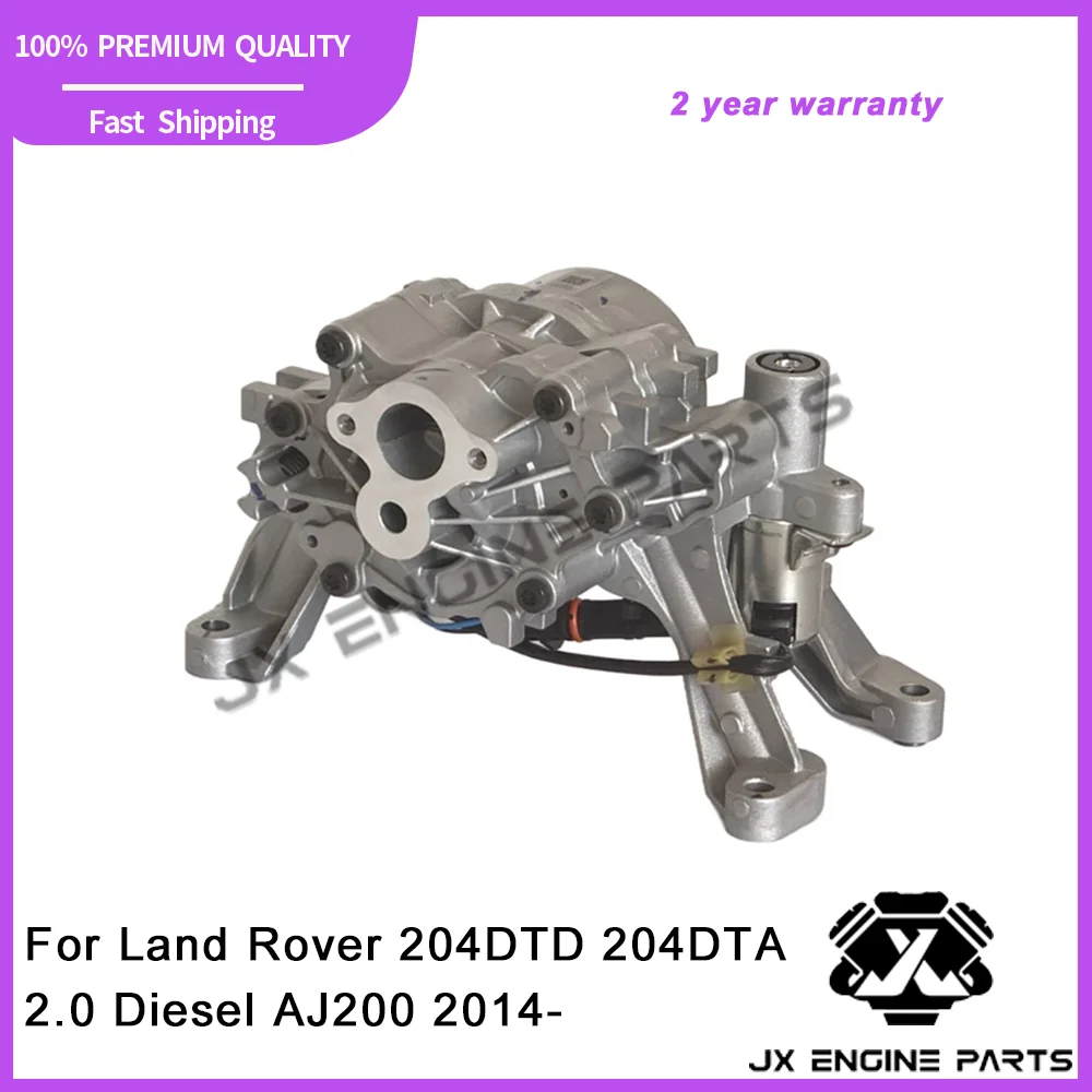 204DT Engine Oil Pump For Jaguar XE XF Land Rover Discovery Range Rover Sport Evoque Defender 2.0 Diesel 2.0T 2.0L 204DTA 204DTD