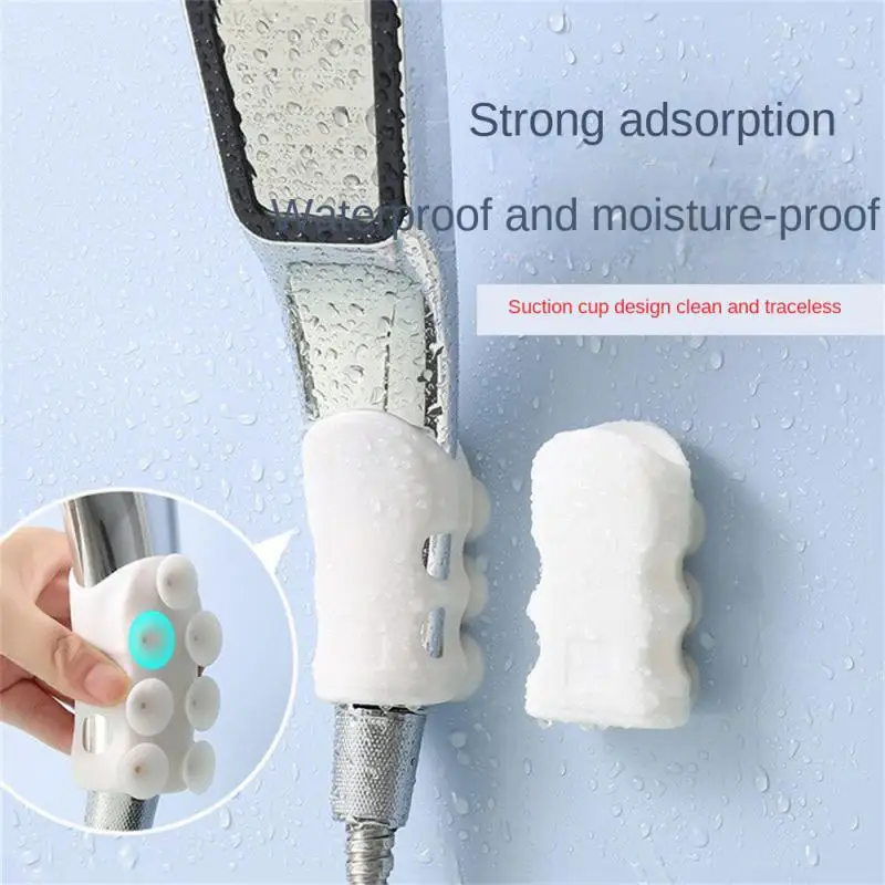 Flower Sprinkling Sucker Nailless Strong Viscosity Removable No Punching Waterproof Bathroom Accessories Shower Suction Cup