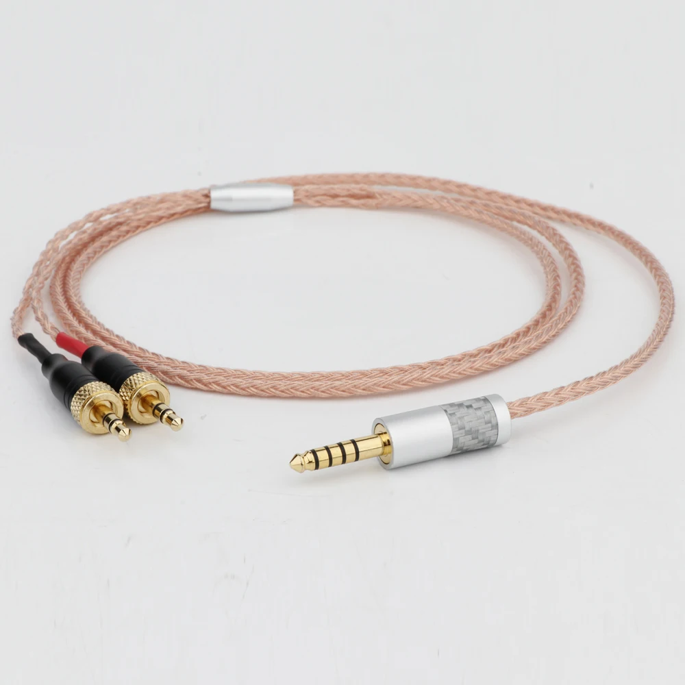 8 Core Copper Audio Cable Headphone Upgrade Cable For SONY MDR-Z1R MDR-Z7 MDR-Z7M2 with Lock Nut