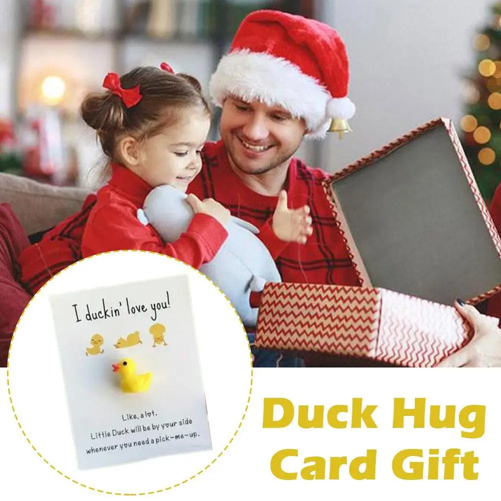 1pcs Fun Pocket Hug Card 