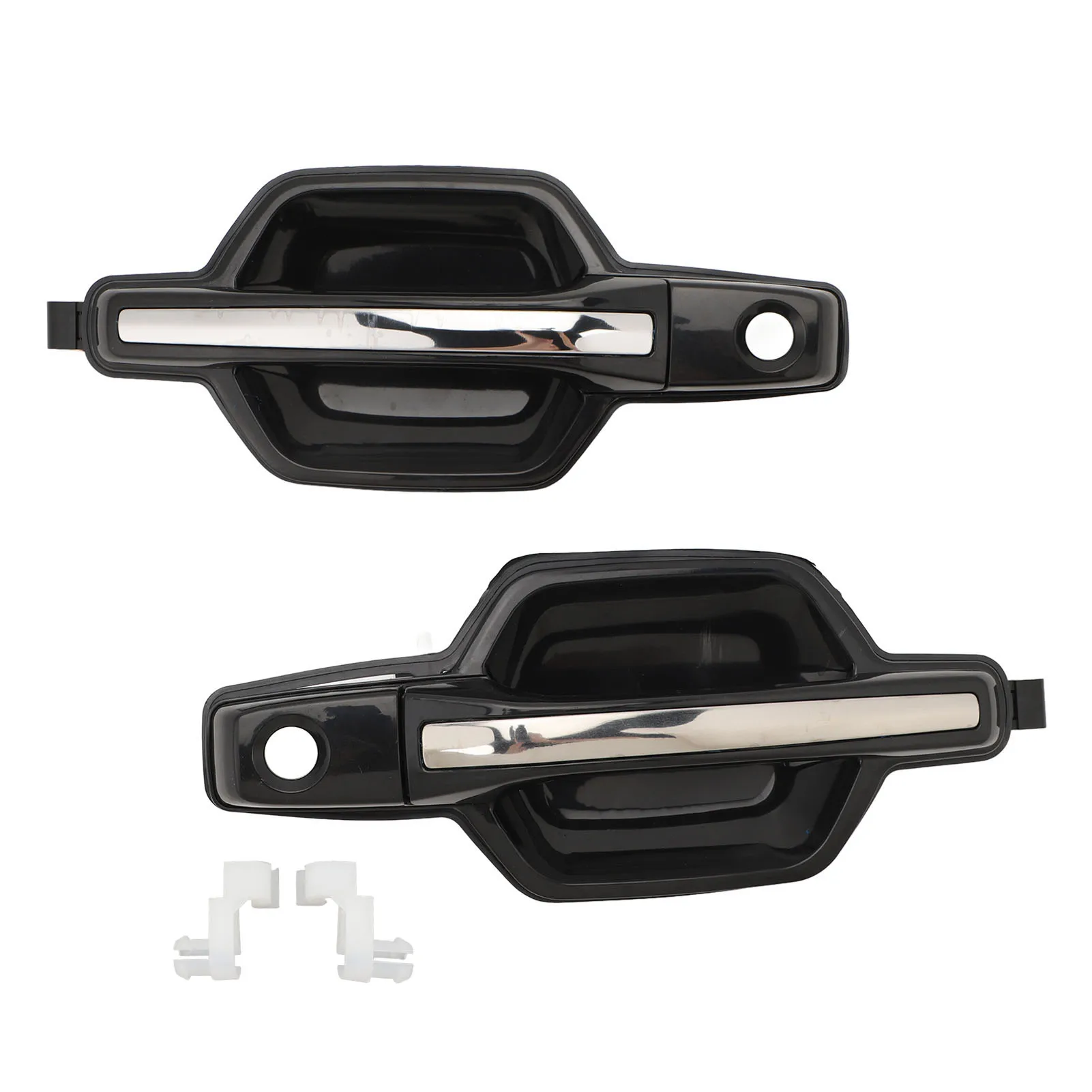 

1 Pair Chrome Front Outside Door Handle MR653471 for Mitsubishi Montero Left Right Exterior Door Handles