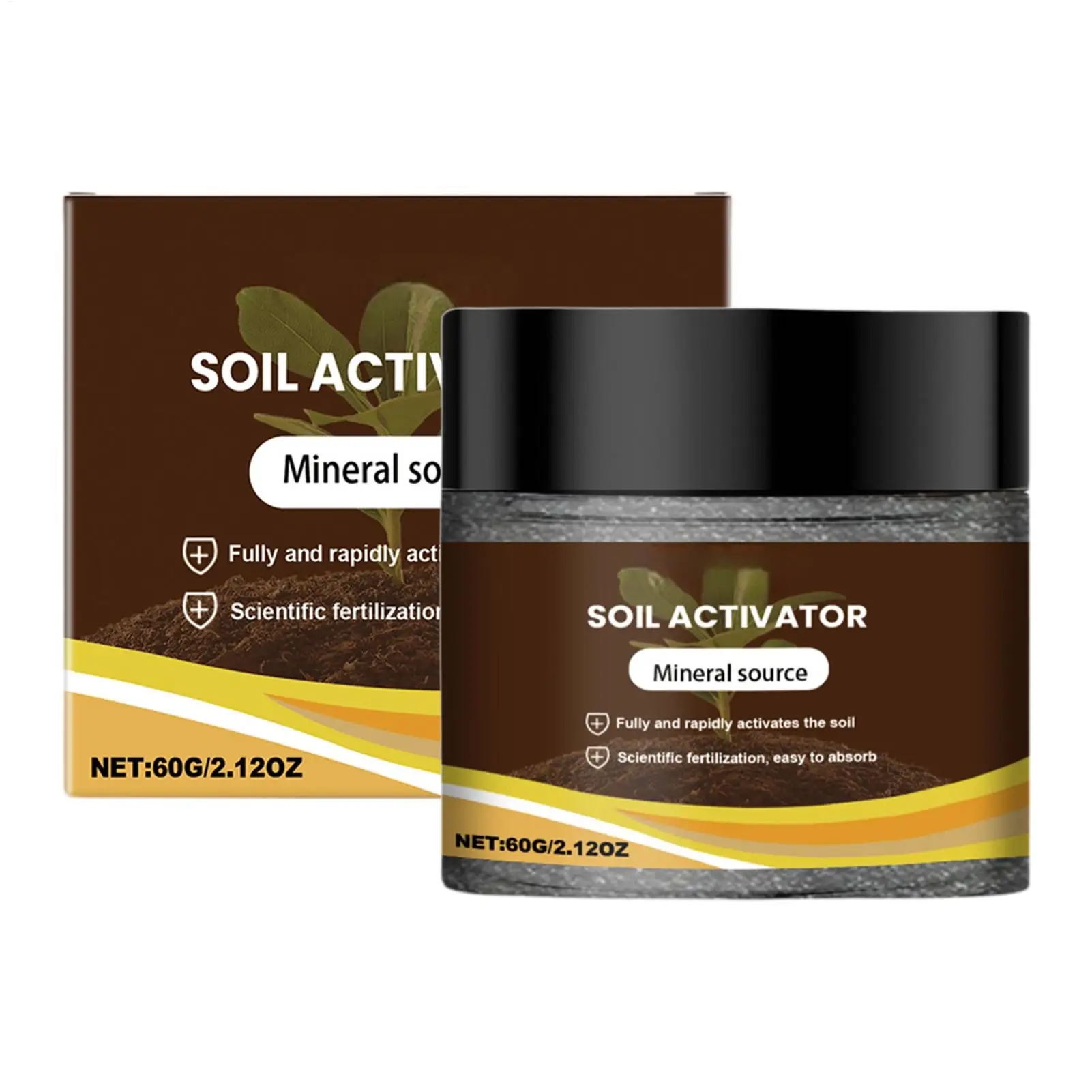 Soil Revitalizer Multi Functional Soil Activator Indoor Plant Fertilizer For Healthy Flowers And Soil Plants