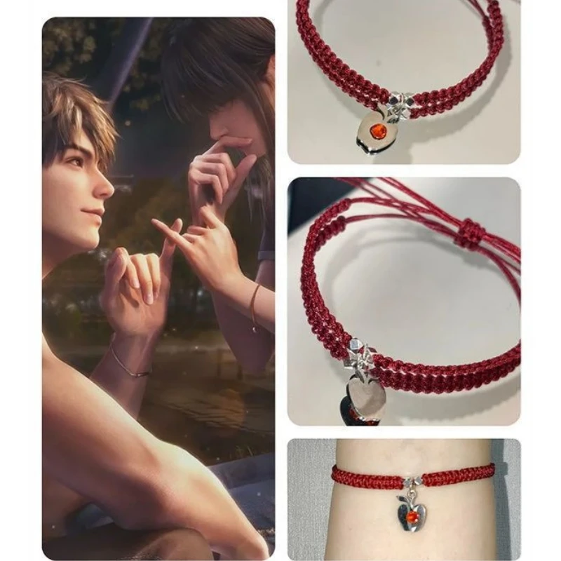 Love And Deepspace New Related Products Same Hand Strap Four Star Card Xiayizhou Brother Adjustable Bracelets Girls Cute Gift