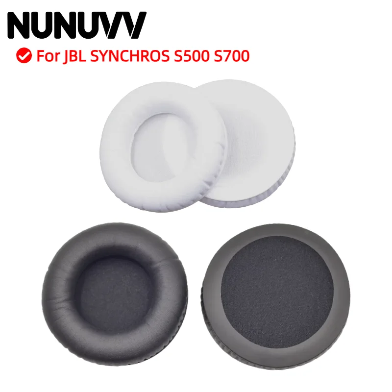 

NUNUVV Replacement Ear Pads For JBL SYNCHROS S500 S700 Headphones Ear Cushions, Headset Earpads, Ear Cups Earmuffs