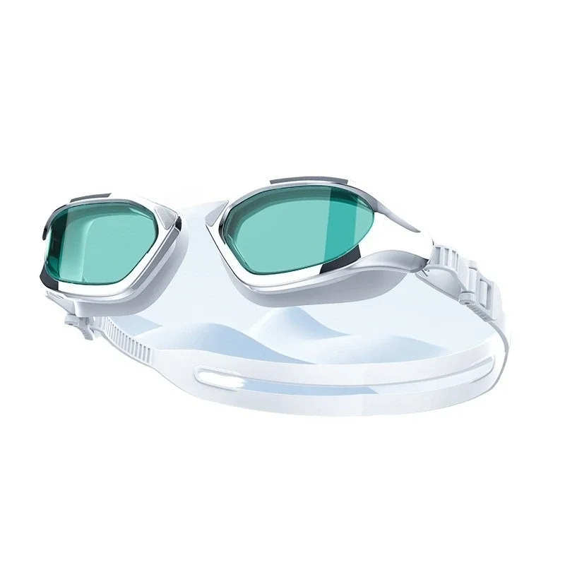 Swimming goggles new high definition waterproof and anti-fog 999 days women's swimming goggles men's myopia glasses