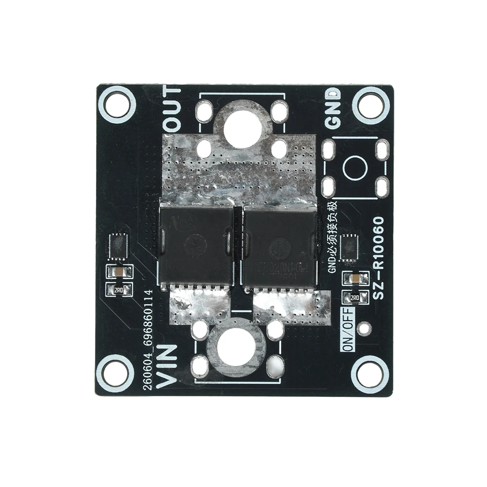 DC 5–100 V 100 A Hochstrom-ideal-Diodenmodul mit Dual-Chip-Steuerung, Solar-Rücklaufbatterie, Schutz vor umgekehrter Verbindung – Detail 8