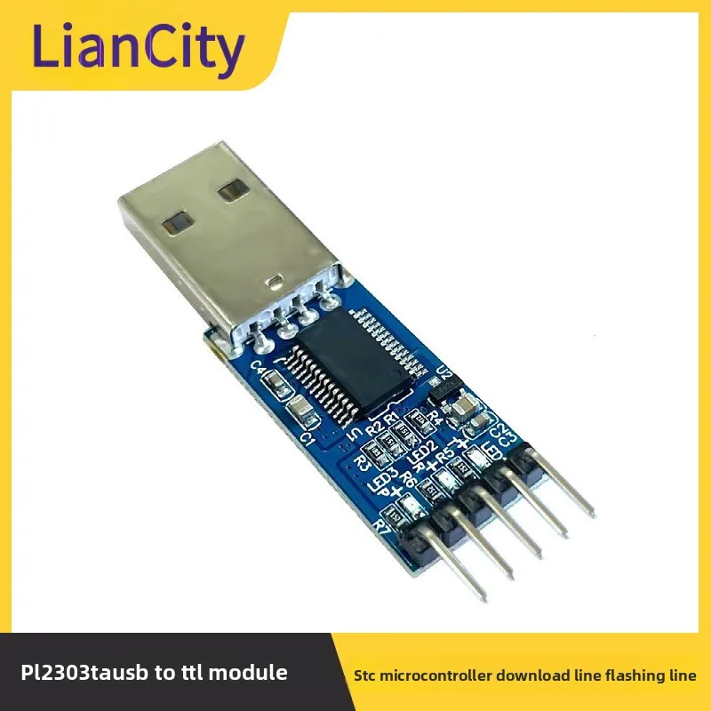 

PL2303TA USBTurnTTLModule Serial Port STCMicrocontroller Download Flashing SubstitutionPL2303HX