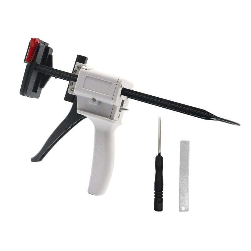 

652F Lightweight Silicone Glues Guns Toothpaste Tubes Squeezer with Easy Control Aluminum Tubes Dispensing Tool Extruder