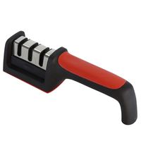 Knife Sharpener 4 Stages In 1 Professional Whetstone Kitchen Sharpening Stone Diamond Fine Scissors Grinder Chef Honing Tool