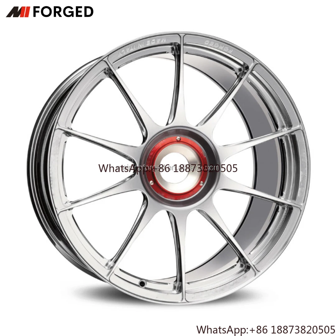 Rodas de bloqueio central Porsche exclusivas forjadas MN GT3 Turbo S e 911 P101 Opções de conversão Centerlock