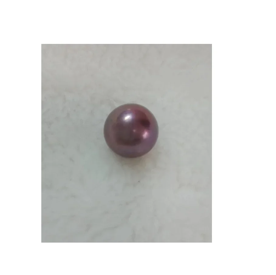 New Rare Tahitian Black Peacock Pearl Loose Pearl  14-15mm  Undrilled