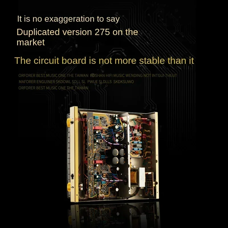 AMXEKR Replica Mcintosh MC275 Tube Amplifier KT88 Tube Classic HiFi High Fidelity Power Amplifier Endstufe High End - Image 4