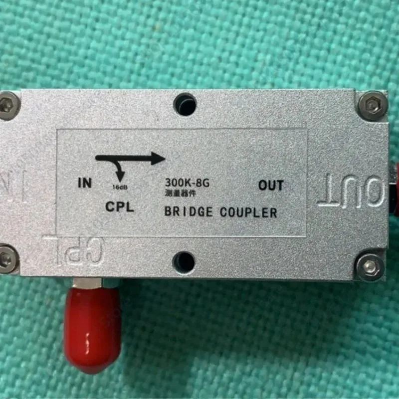 Directional Bridge, Directional Coupler 300K-8G 16dB Reflective Bridge, Standing Wave Test, Stainless Steel Connector