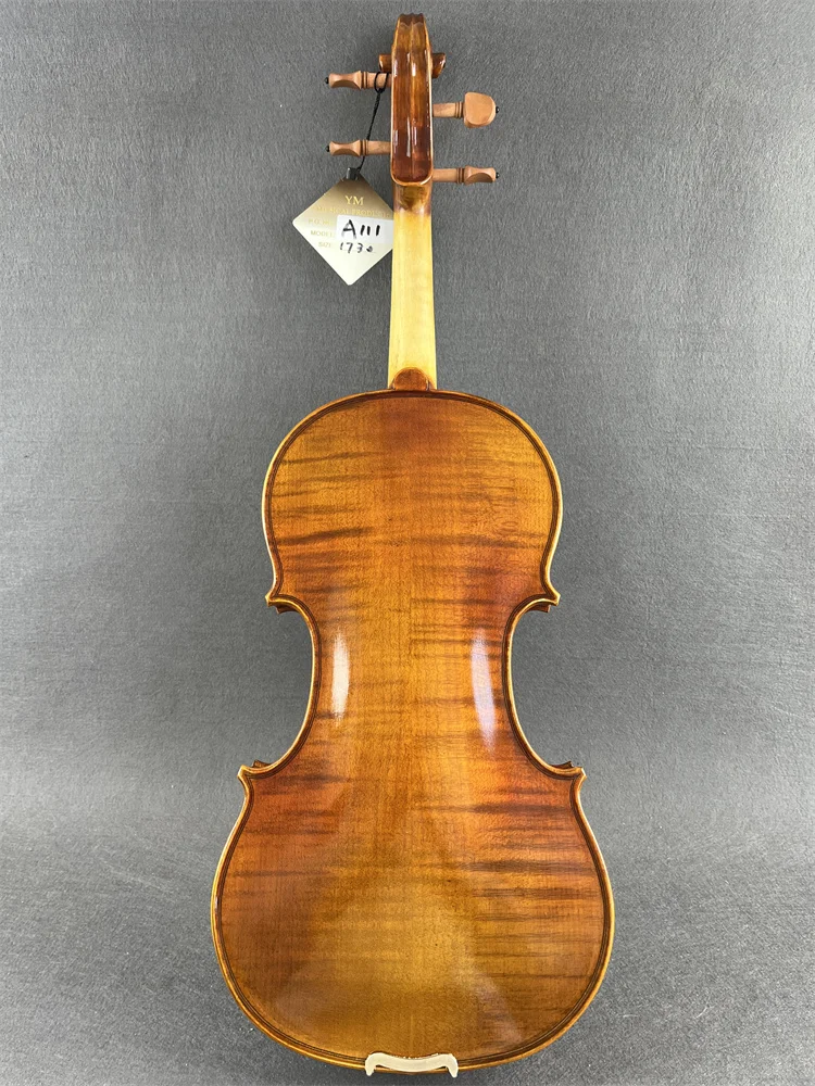 Promotion Professional Old Stradivarius 1730 Copy Hand Made 4/4 Violin  كمان 바이올린  Musical Instrument w/ violin case 4/4 A111