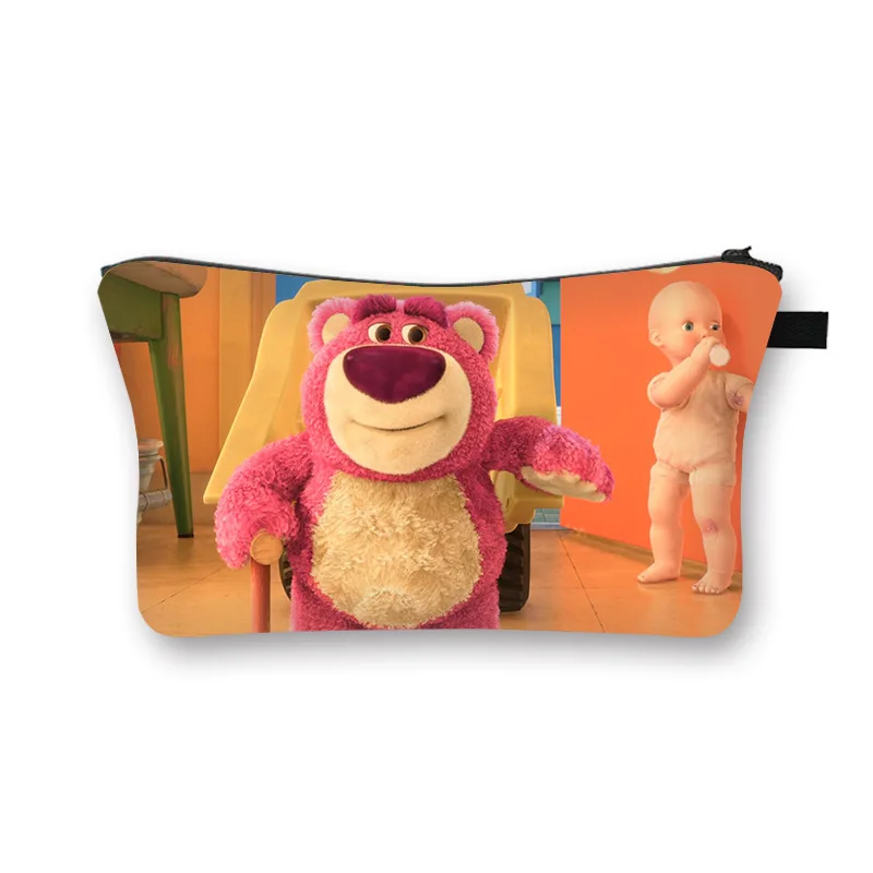 Fashion Lotso Coin Purse Makeup Bags With Zipper Lipstick Organizer Cases Travel Toiletry Pouch Cosmetic Bag pencil case Gift
