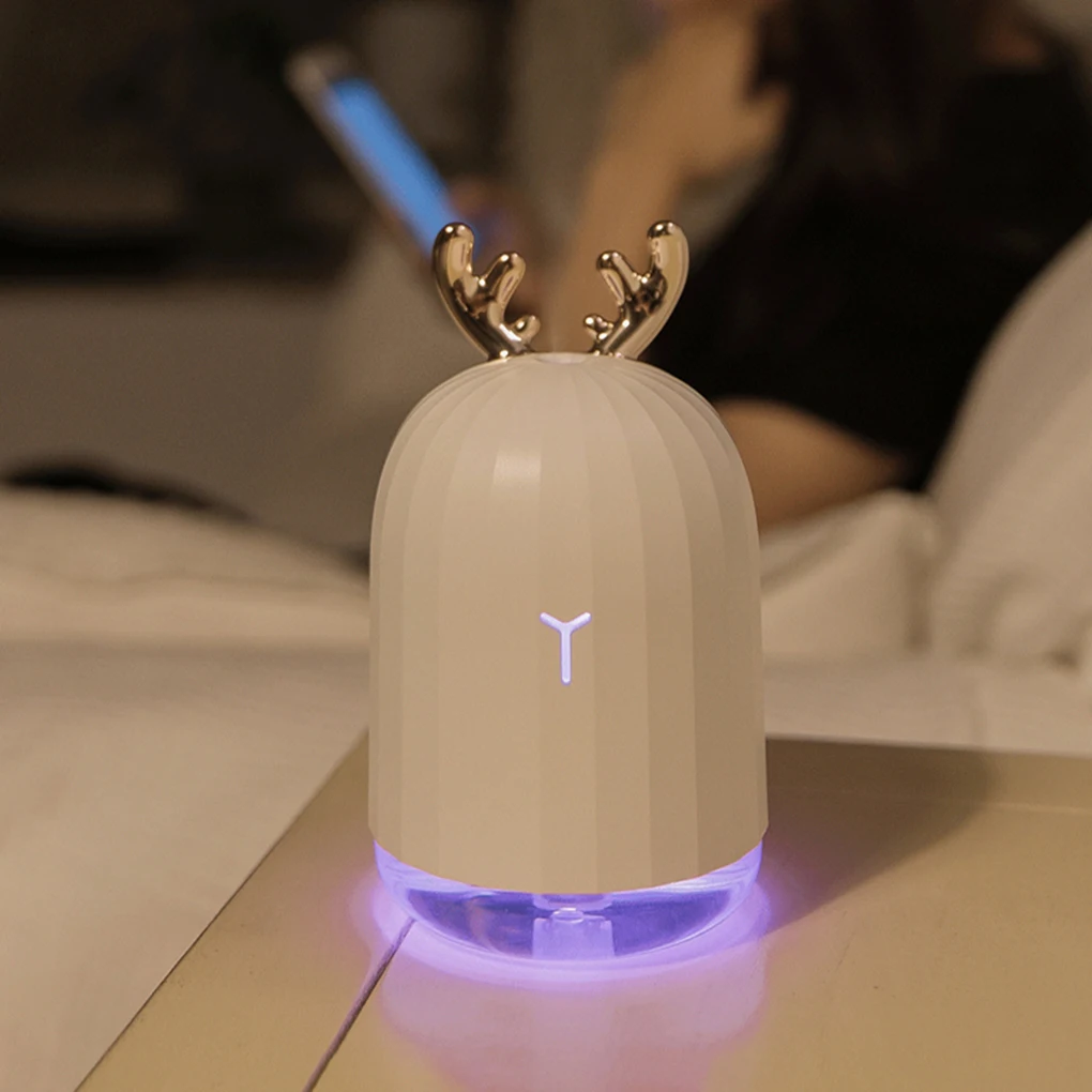 220ml Sonic Air Humidifier Aroma Essential Oil Diffuser Home Car LED Night Lamp Fogger Mist Maker