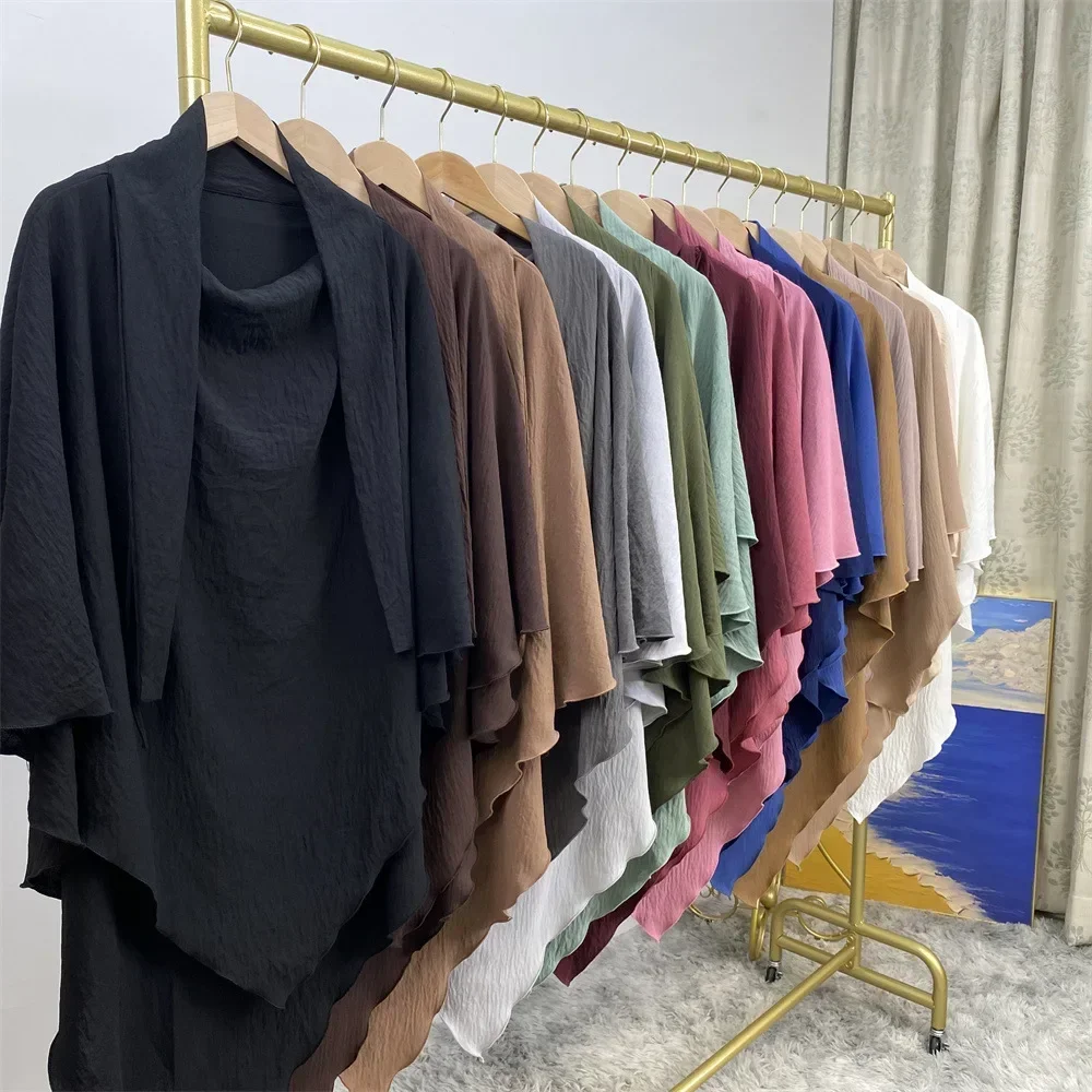 

Long Khimar Eid Ramadan Muslim Veil Prayer Hijab Islamic Clothing Arabic Tops Scarf Burqa Turkey Caftan Headscarf Abaya Niqab